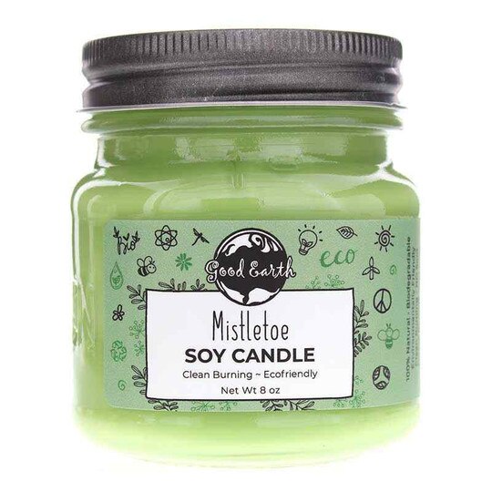 Mason Jar Soy Candle, GOE